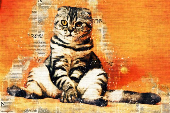 Download Printable Cat Graphics Pack# 06 - Cat graphics Collection