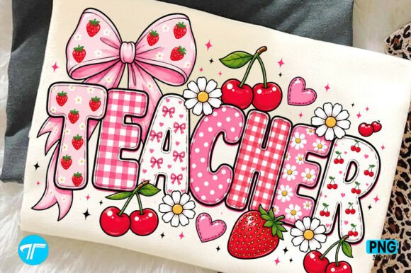 Download Preppy Teacher Strawberry Summer Shirt - Summer shirt Collection
