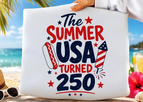 Download USA Turns 250 Patriotic Summer Shirt PNG - Summer shirt Collection